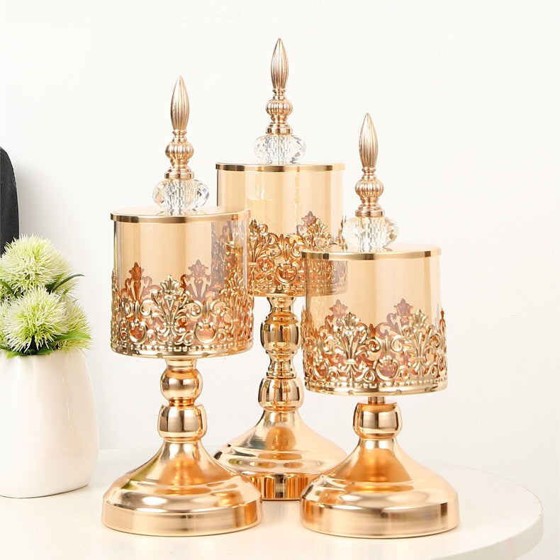 Luxury Golden Jars | Golden Jars | FS Luxe Creations
