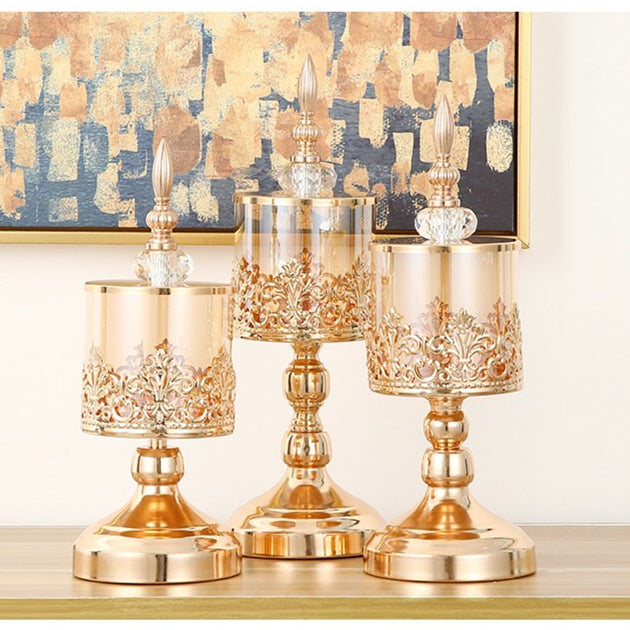 Luxury Golden Jars | Golden Jars | FS Luxe Creations