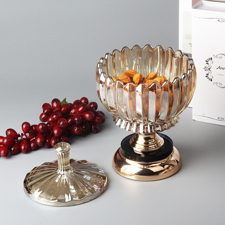 Amber Radiance Jar | Luxury Amber Jar | FS Luxe Creations