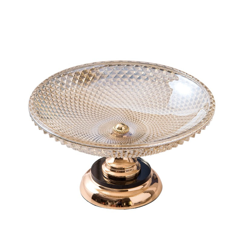 Contour Crystal Stand | Luxury Crystal Bowl Stand | FS Luxe Creations