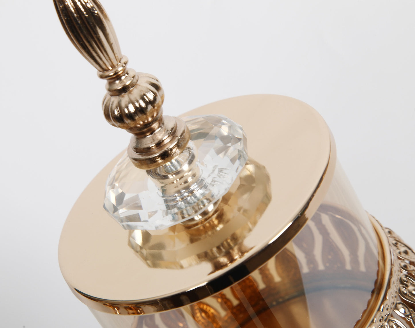 Opulent Gold Vessels | Crystal Elegance Trio | FS Luxe Creations