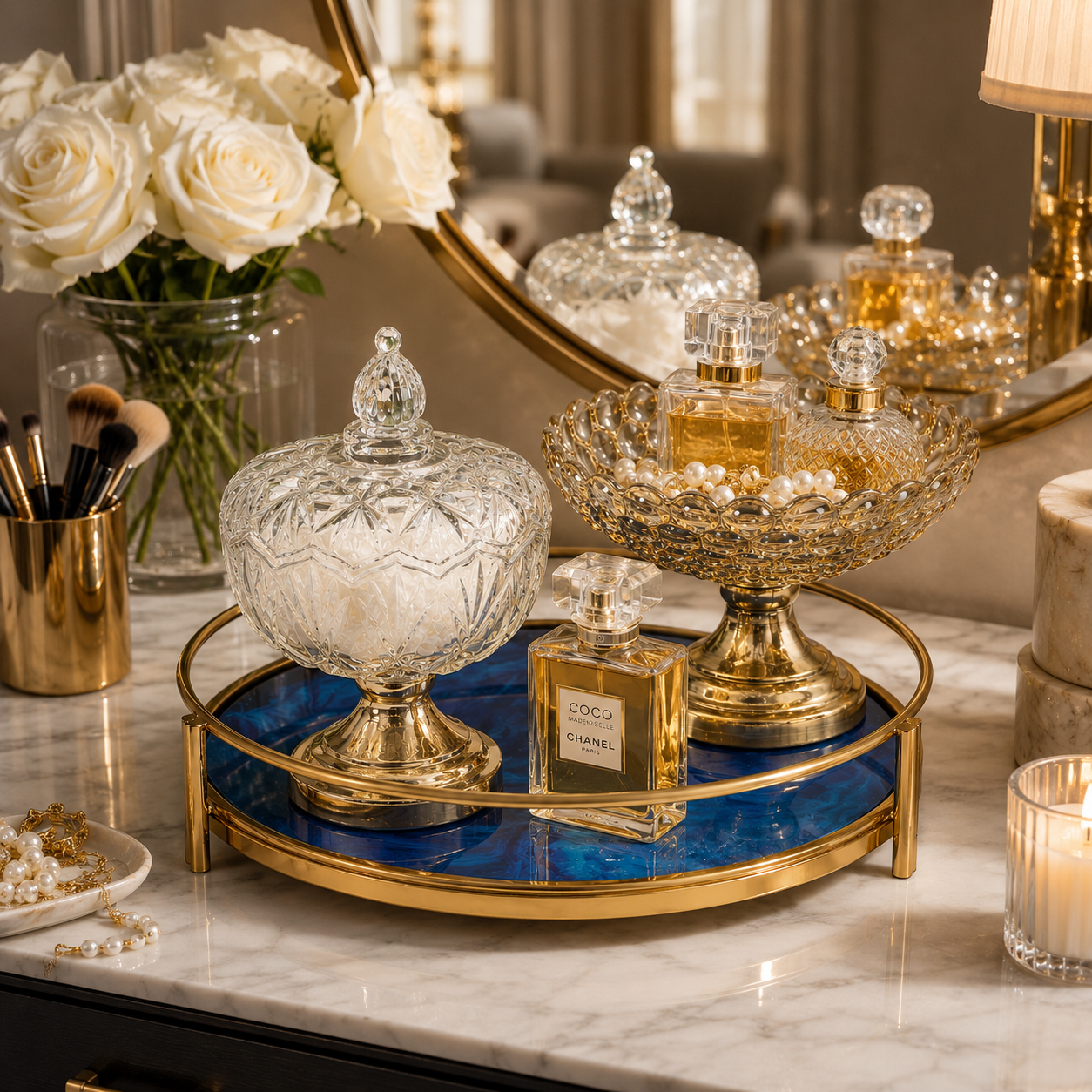 The Vanity & Tray Luxe Set