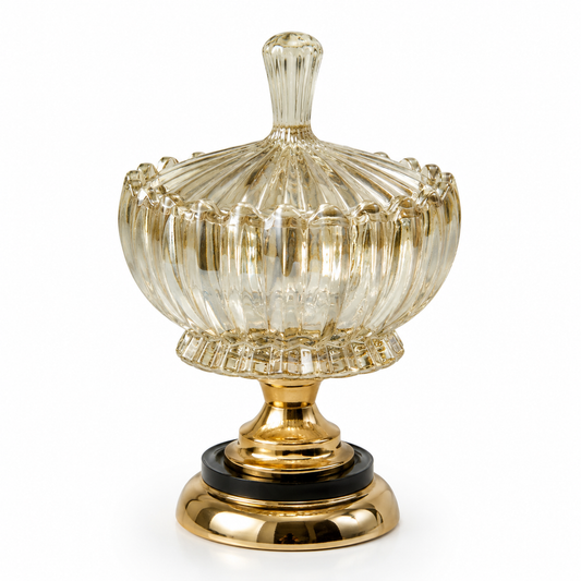 Amber Glow Accent Jar