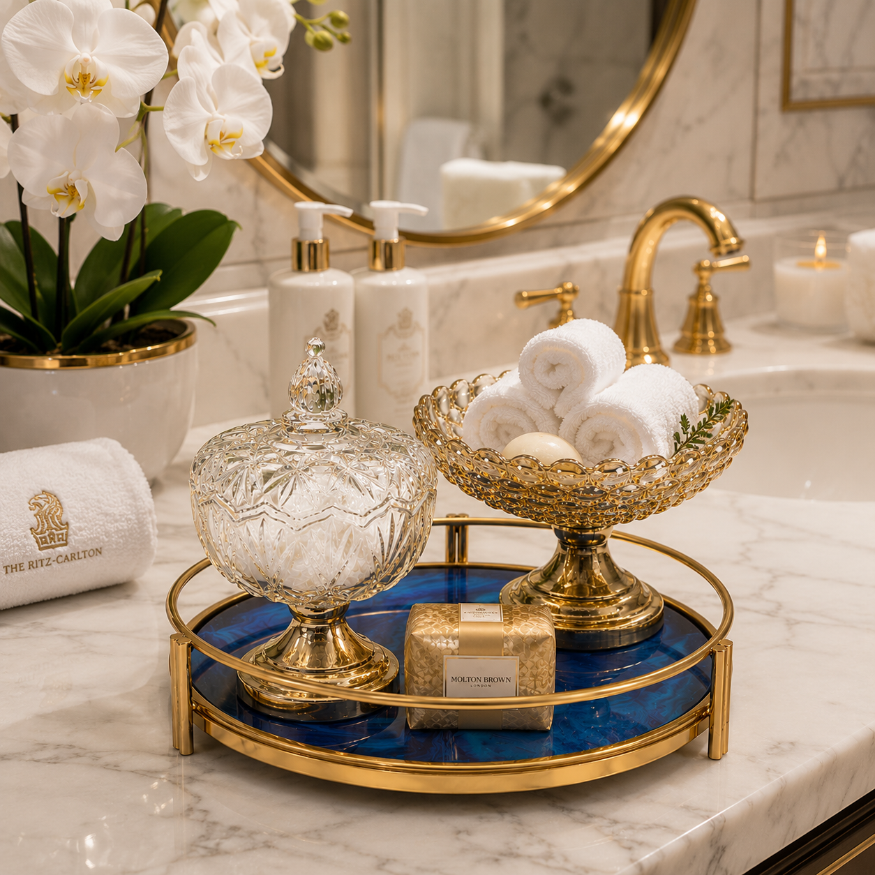 The Vanity & Tray Luxe Set